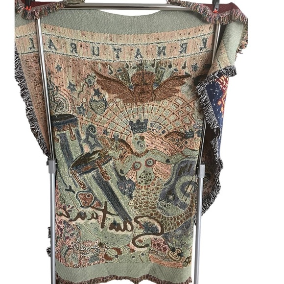 Rug Farm Santana Supernatural throw blanket Vintage - Picture 2 of 2